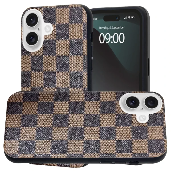 HAMPTONS SERIES - BROWN(A12)  IPHONE 16 PLUS