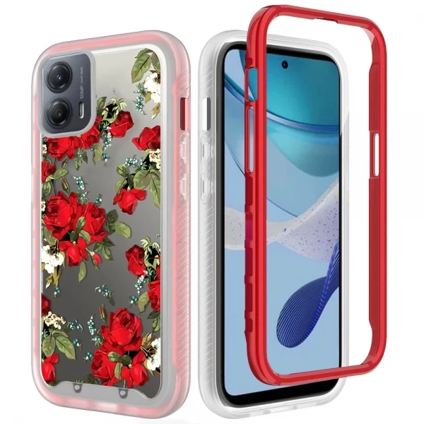Essence Beautiful Design Hybrid Shockproof - FLORAL BOUQUET  MOTO EDGE PLUS 2023