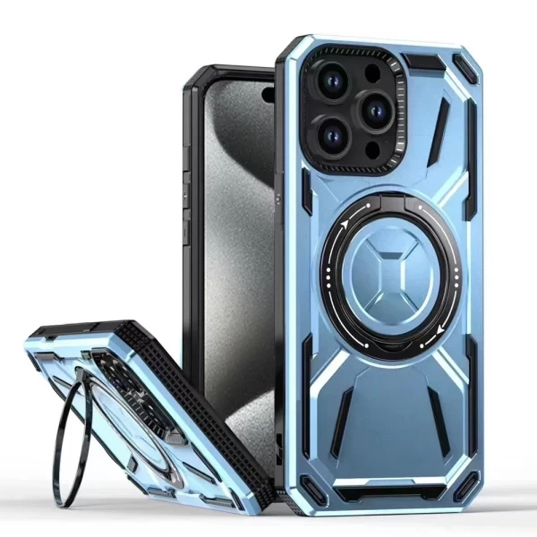 Titan Magsafe 360 Stand - Blue  IPHONE 15 PRO