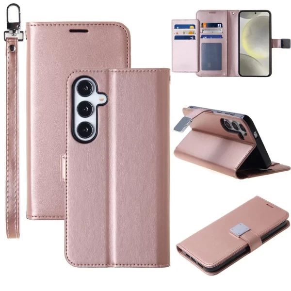 PRESTIGE WALLET - ROSE GOLD (N6)  GALAXY S25 PLUS