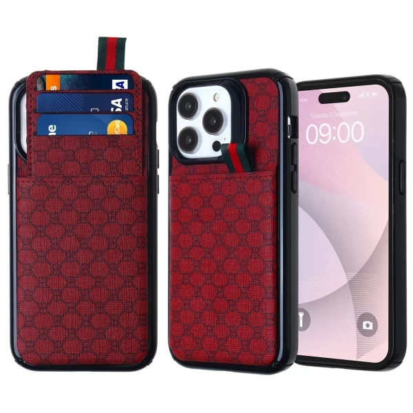 SUAVE MONTAUK CC - RED (L58)  IPHONE 15 PRO MAX
