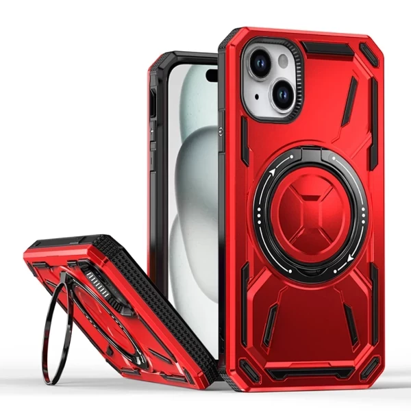 Titan Magsafe 360 Stand - Red  IPHONE 15 PLUS / 14 PLUS