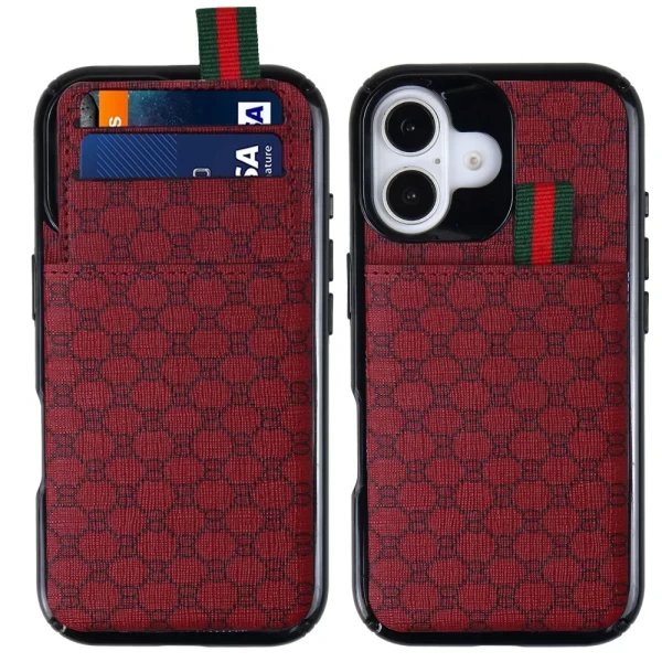 SUAVE MONTAUK CC - RED (L58)  IPHONE 16