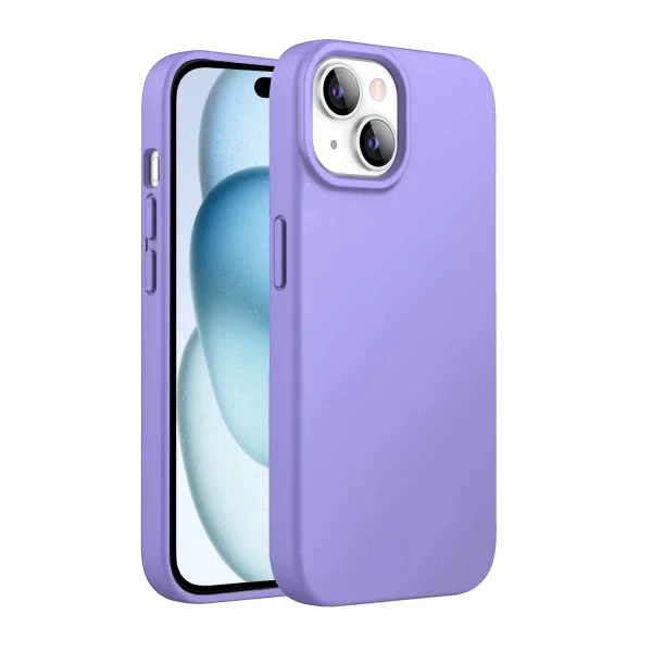 LIQUID SILICON CASE -L. PURPLE iPHONE 13 MINI