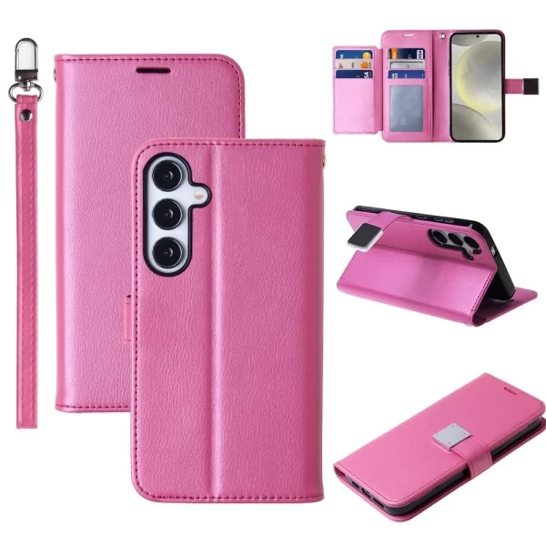 PRESTIGE WALLET - HOT PINK (N3) GALAXY S25 PLUS