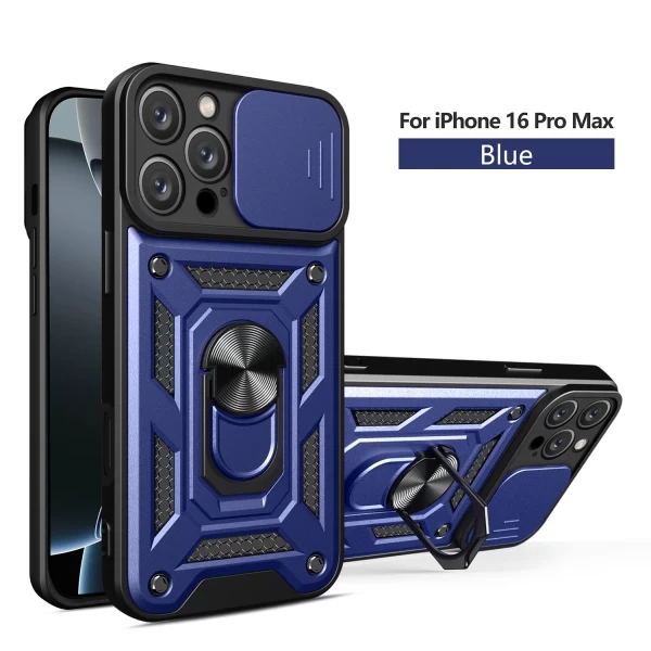 Armor Cam Slide Magsafe Stand - Dark Blue  GALAXY S20 ULTRA (6.9 INC)