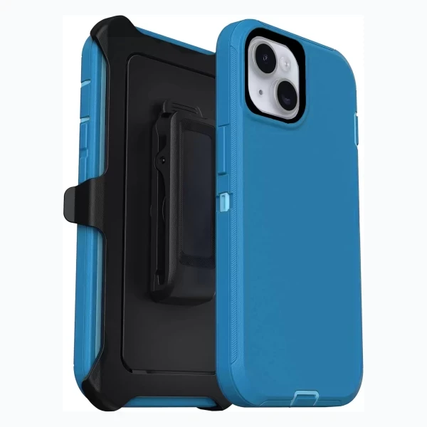 HEAVY DUTY OFF TRACK (NO LOGO) - TEAL  IPHONE 15 PRO MAX